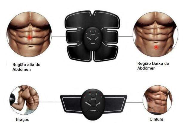 Massageador Anticelulite Estimulador Muscular Eletrico Maquina